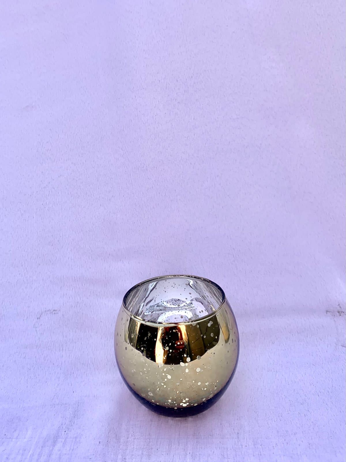 Small Gold Candle Holder Funxion Fusion Decor Hire